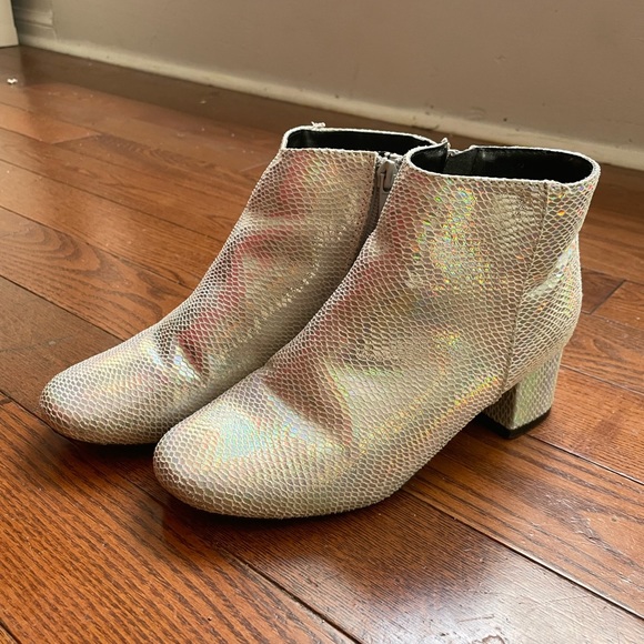 Holographic silver booties DOLLSKILL - Picture 3 of 5